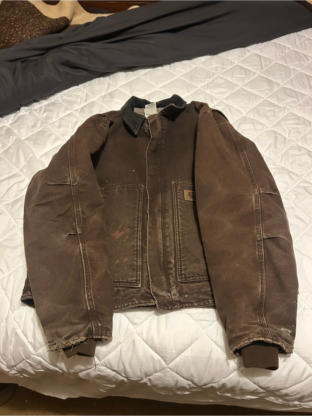 Carhartt Dearborn Sherpa lined jacket J165 Large